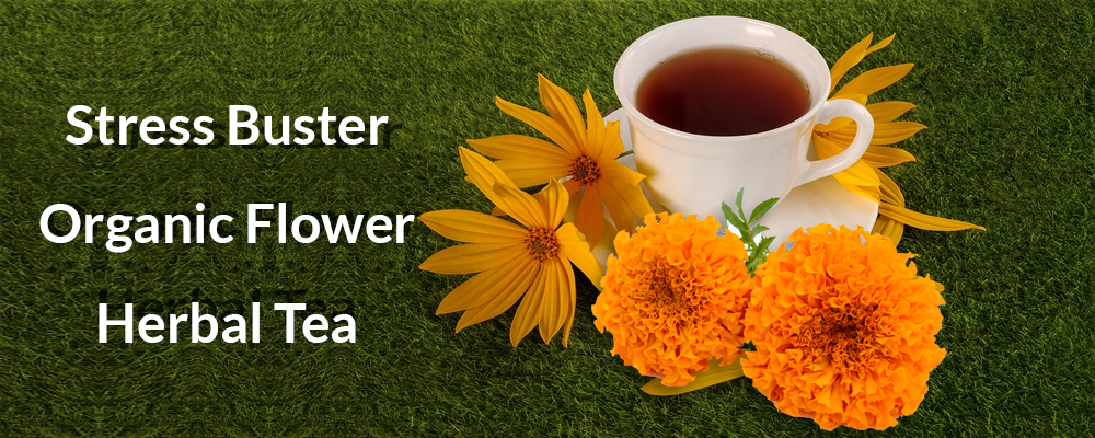 Drink Flower tea to improve health